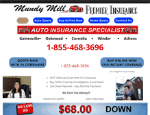 Tablet Screenshot of mundymillpremier.com